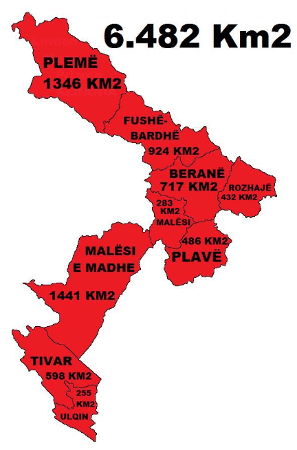 trojet etnike të shqiptarëve në mal të zi